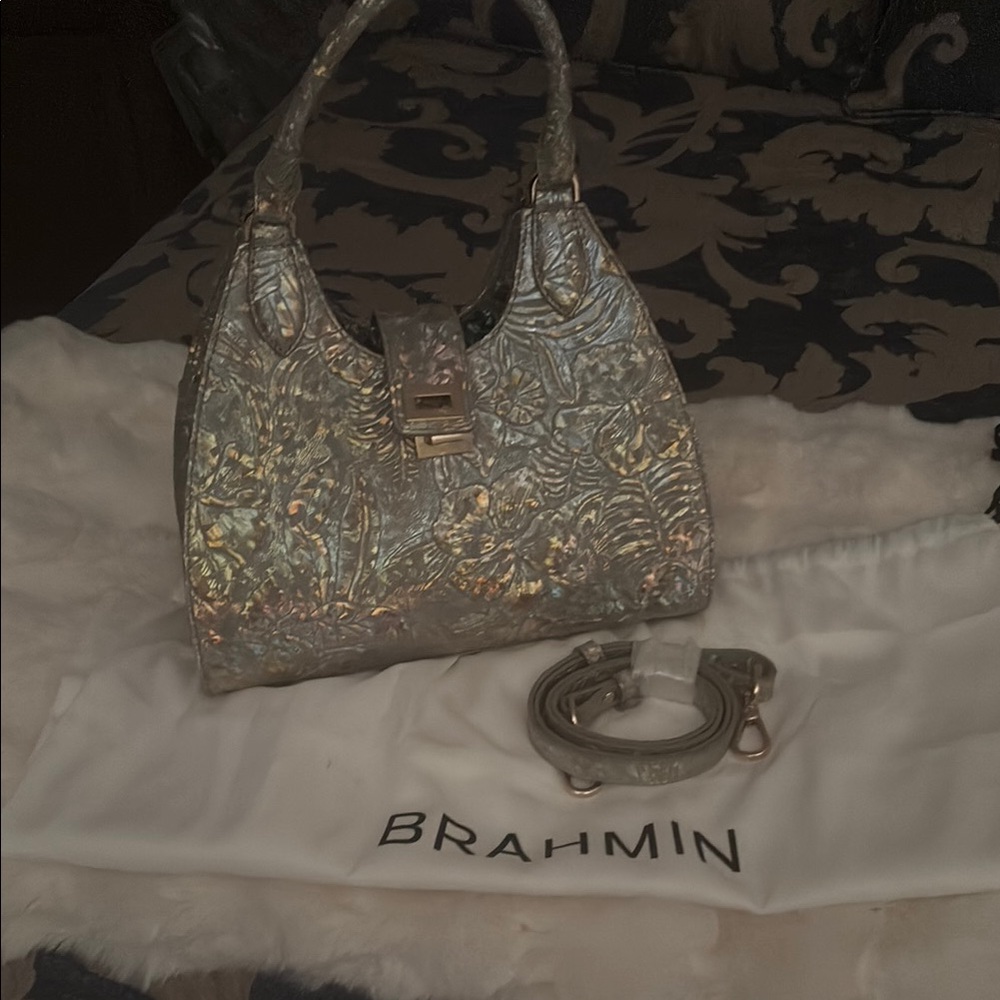 Brahmin Iridescent Shoulder Bag